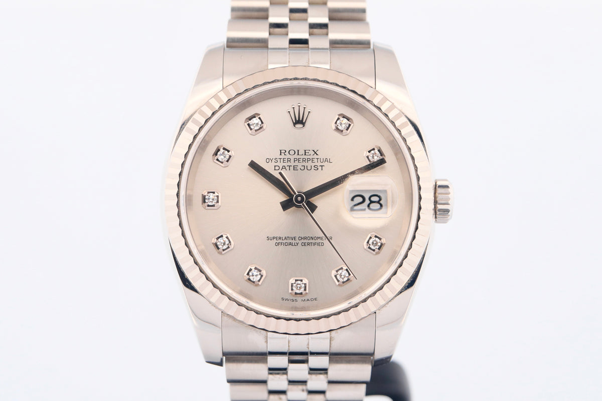 Rolex Datejust 36 Diamond Dial