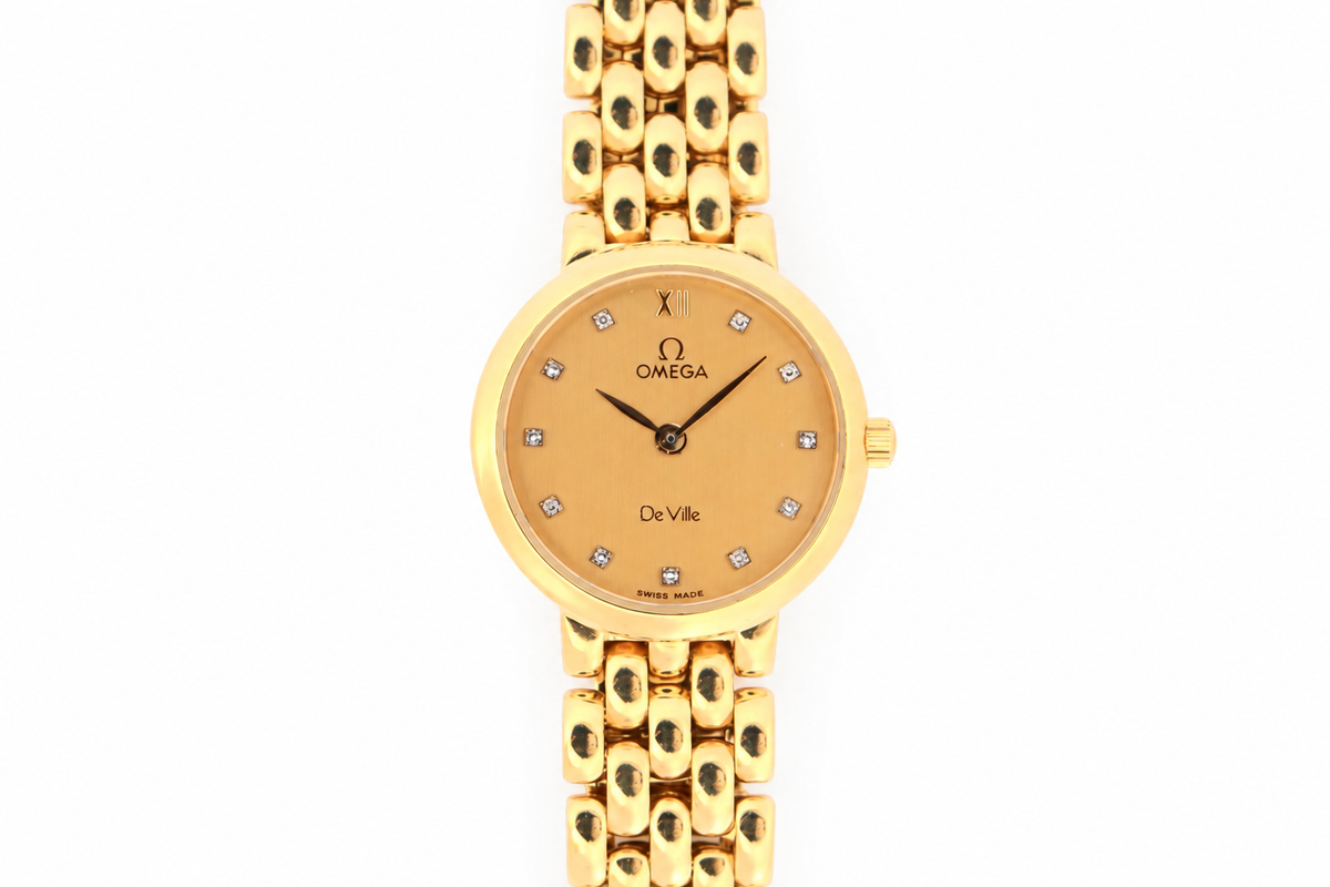 Omega De Ville 18ct Yellow Gold
