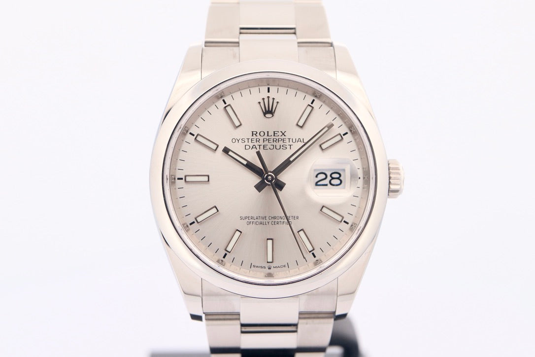 Rolex Datejust 36 Silver Dial