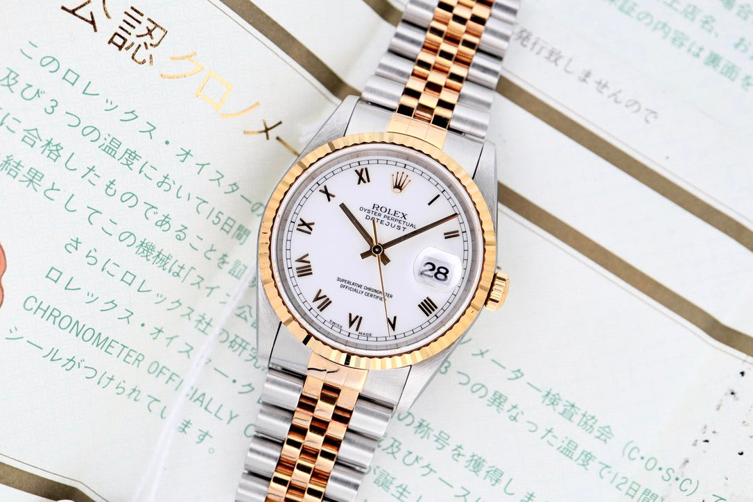 Rolex Datejust 36 Roman Numeral Dial
