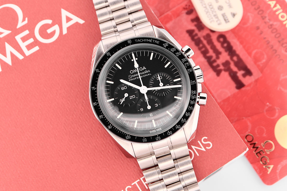 Omega Speedmaster Professional Moonwatch Hesalite