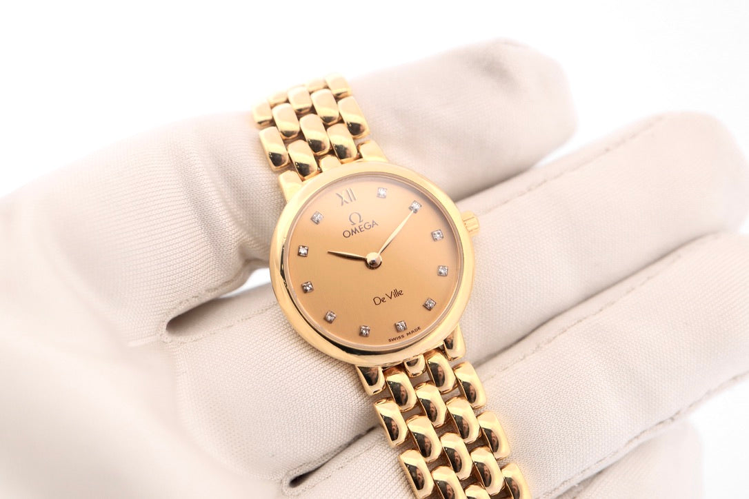 Omega De Ville 18ct Yellow Gold