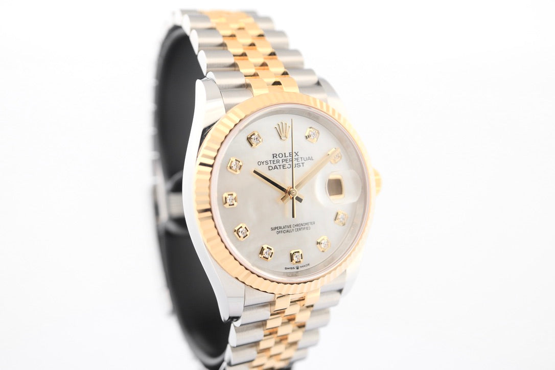 Rolex Datejust 36 Mother of Pearl Diamond Dial (2026)