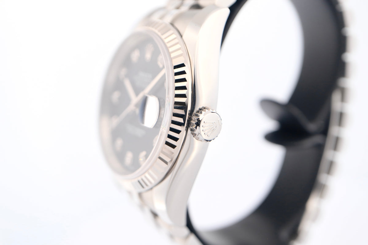 Rolex Datejust 36 Blue Diamond Dial 116234 (2015)