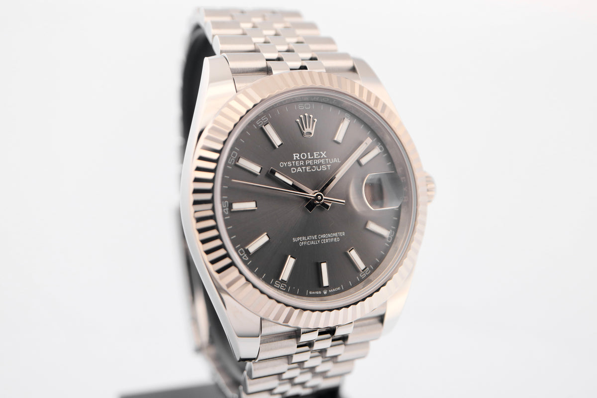 Rolex Datejust 41 Rhodium Dial (2024)
