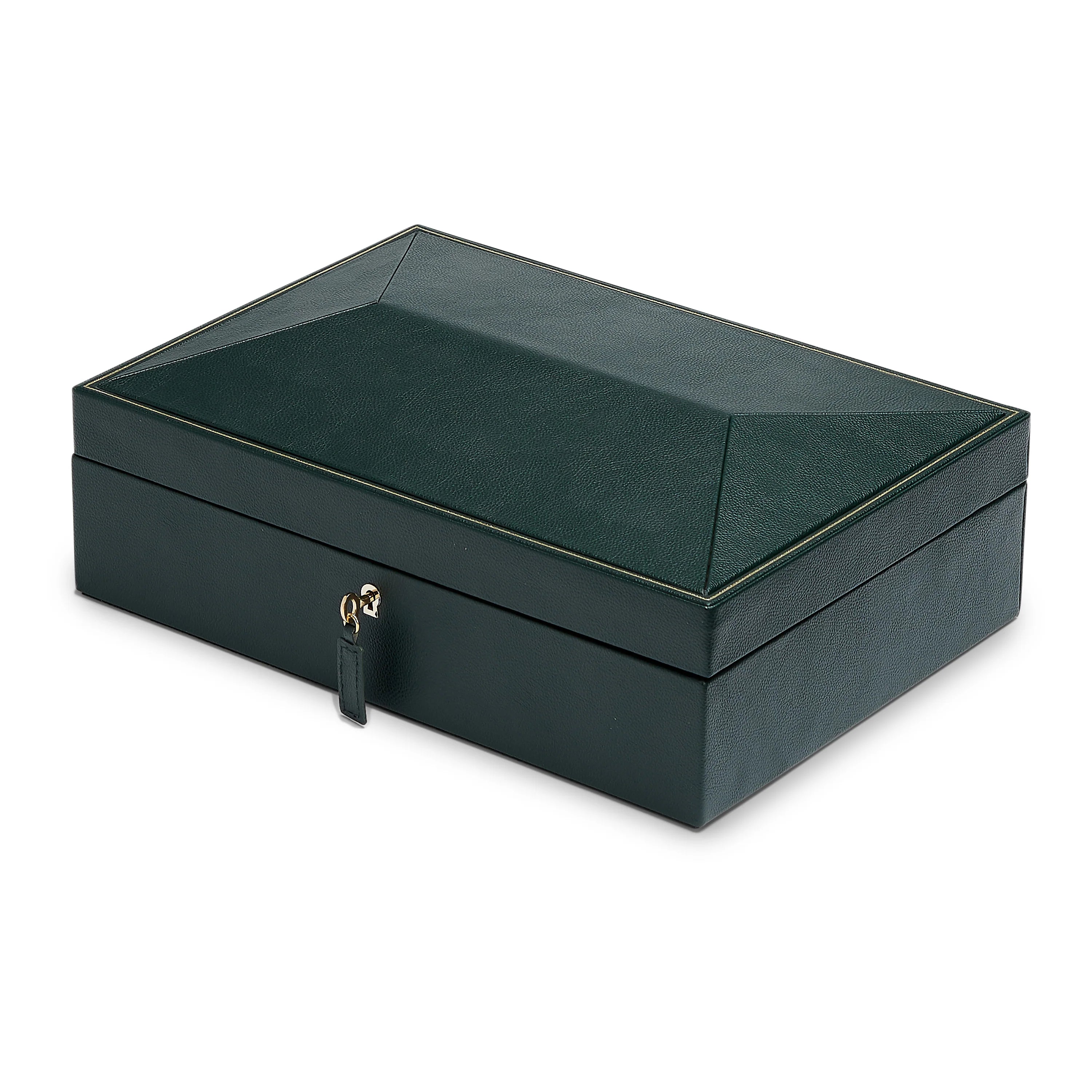 WOLF - British Racing Green 10p Watch Box