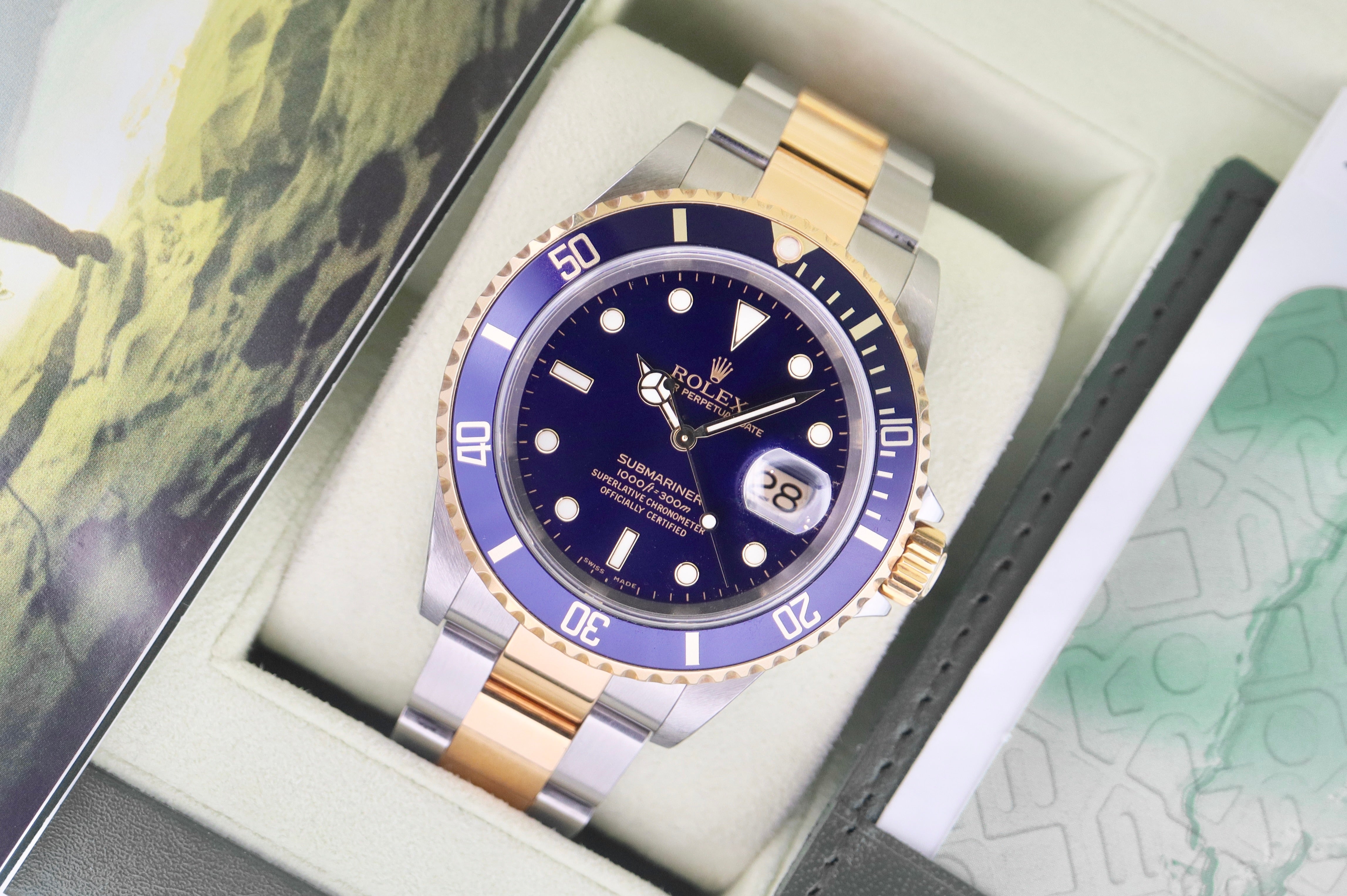 Rolex Submariner Date "Bluesy"