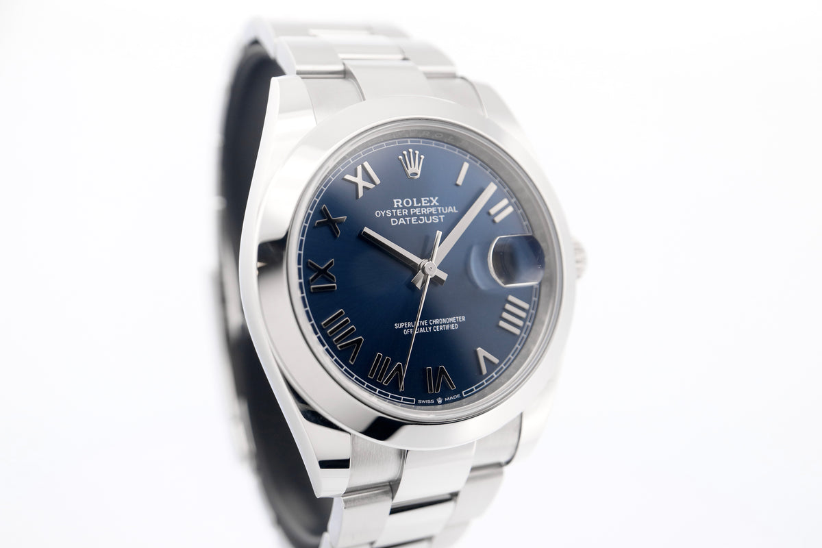 Rolex Datejust 41 Blue Roman Dial (2026)