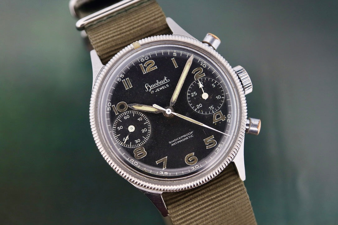 Vintage Hanhart Steve McQueen Chronograph (1950s)