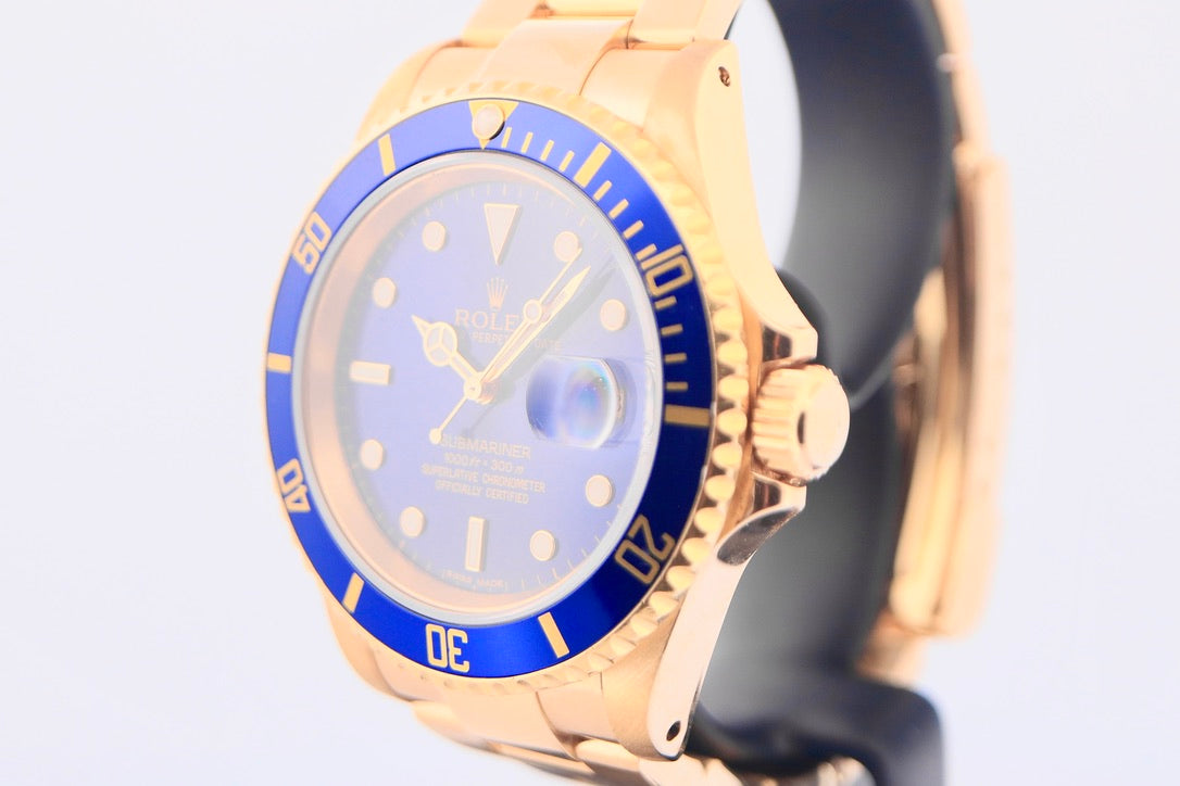 Rolex Submariner Date 16618LB "Bluesy" (2003)