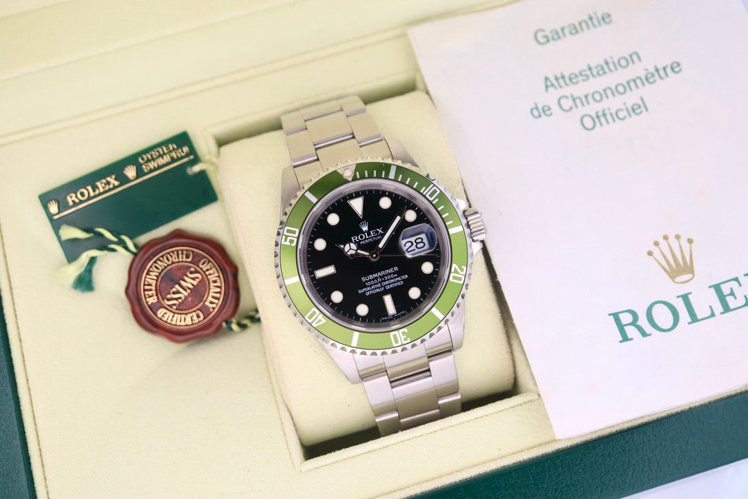 Rolex Submariner Date 'Kermit' 16610LV (2006)