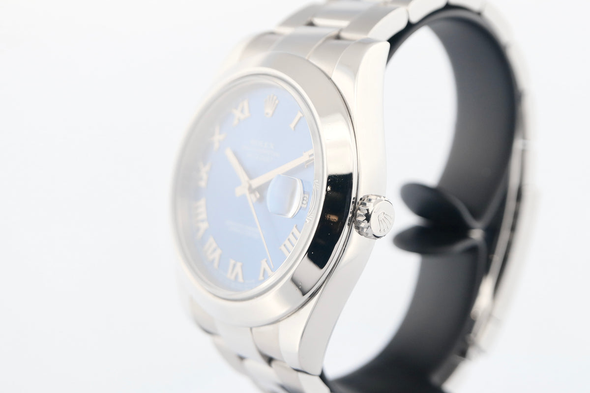 Rolex Datejust ll Blue Dial Roman Numerals (2016)