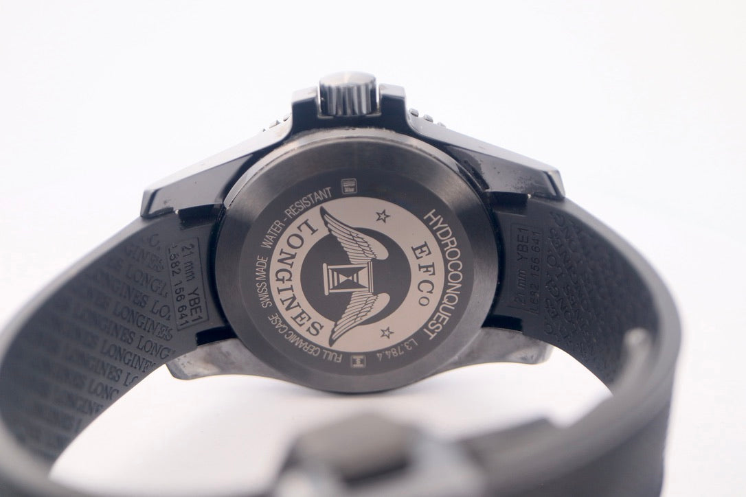 Longines HydroConquest - Black Ceramic