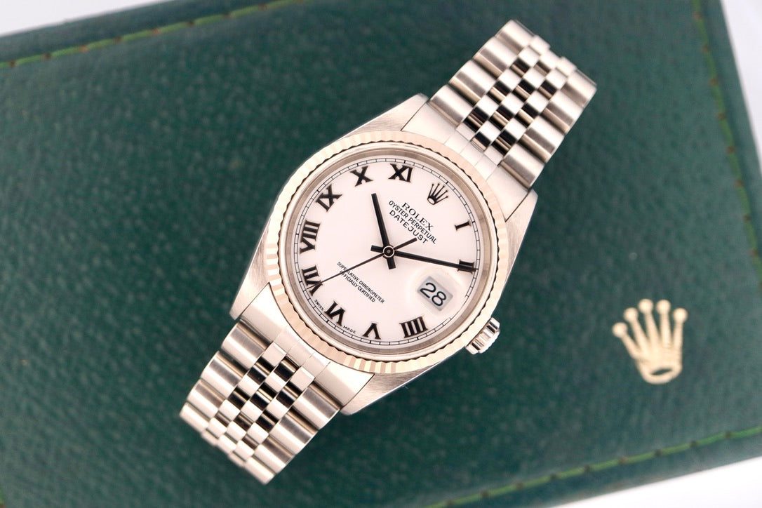 Rolex Datejust 36 - White Roman Numeral Dial