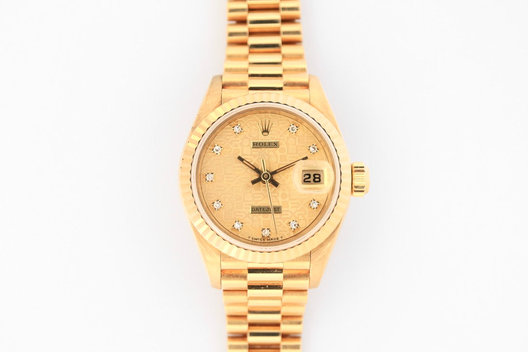 Rolex Datejust 26 in 18ct Yellow Gold
