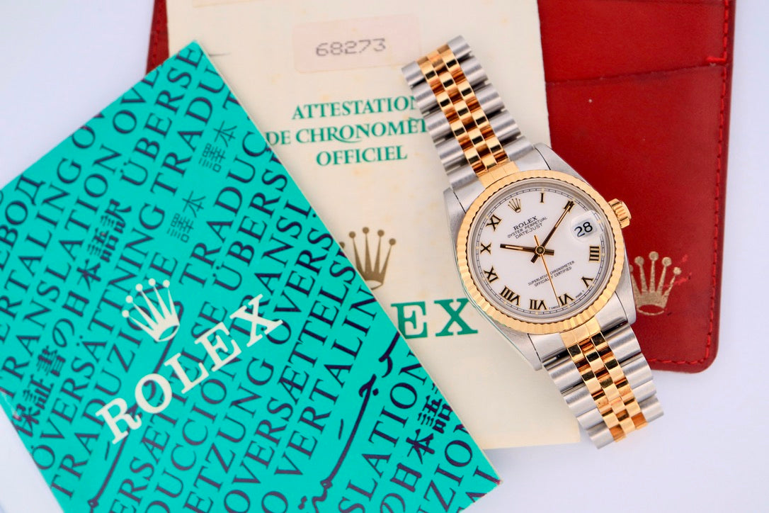 Rolex Datejust 31 - Steel & 18ct Yellow Gold