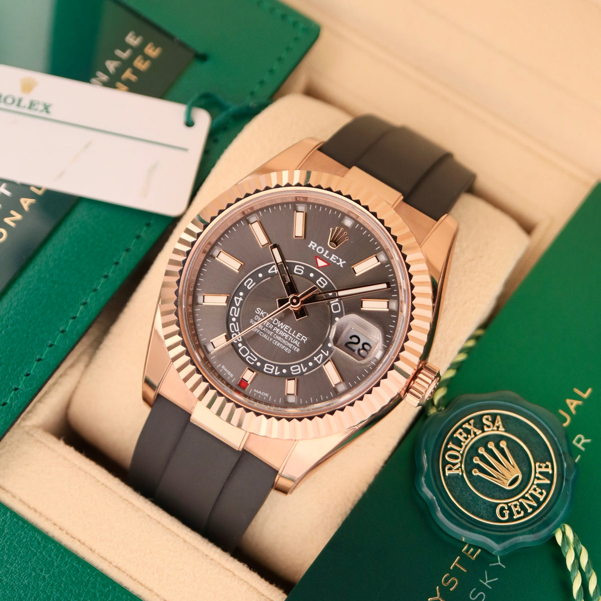Rolex Sky-Dweller Rhodium Dial - Ref. 326235
