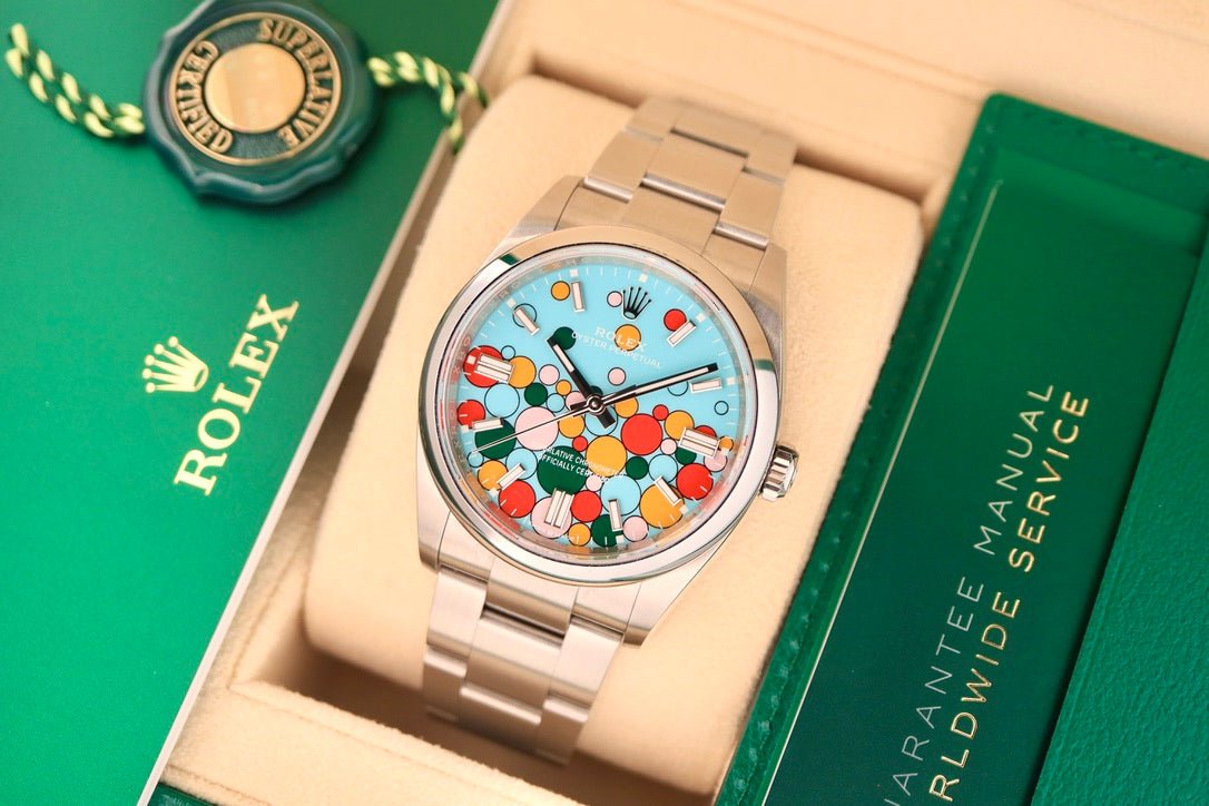 Rolex Oyster Perpetual 36 "Celebration" Dial (2024)
