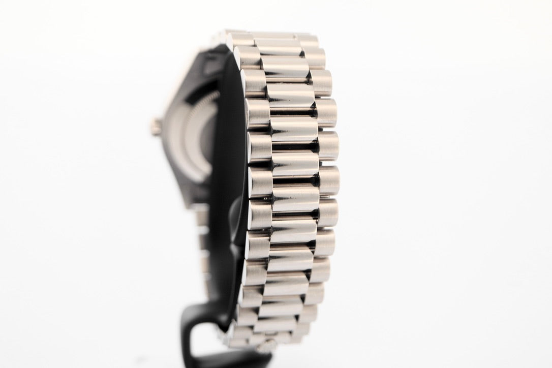 Rolex Day-Date ll White Gold Diamond Dial (2015)