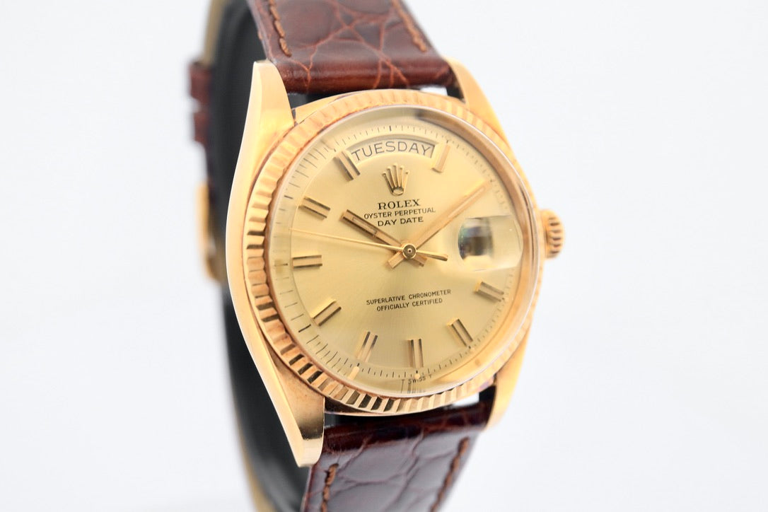 Vintage Rolex Day-Date 36 1803 "Wide Boy" (1972)