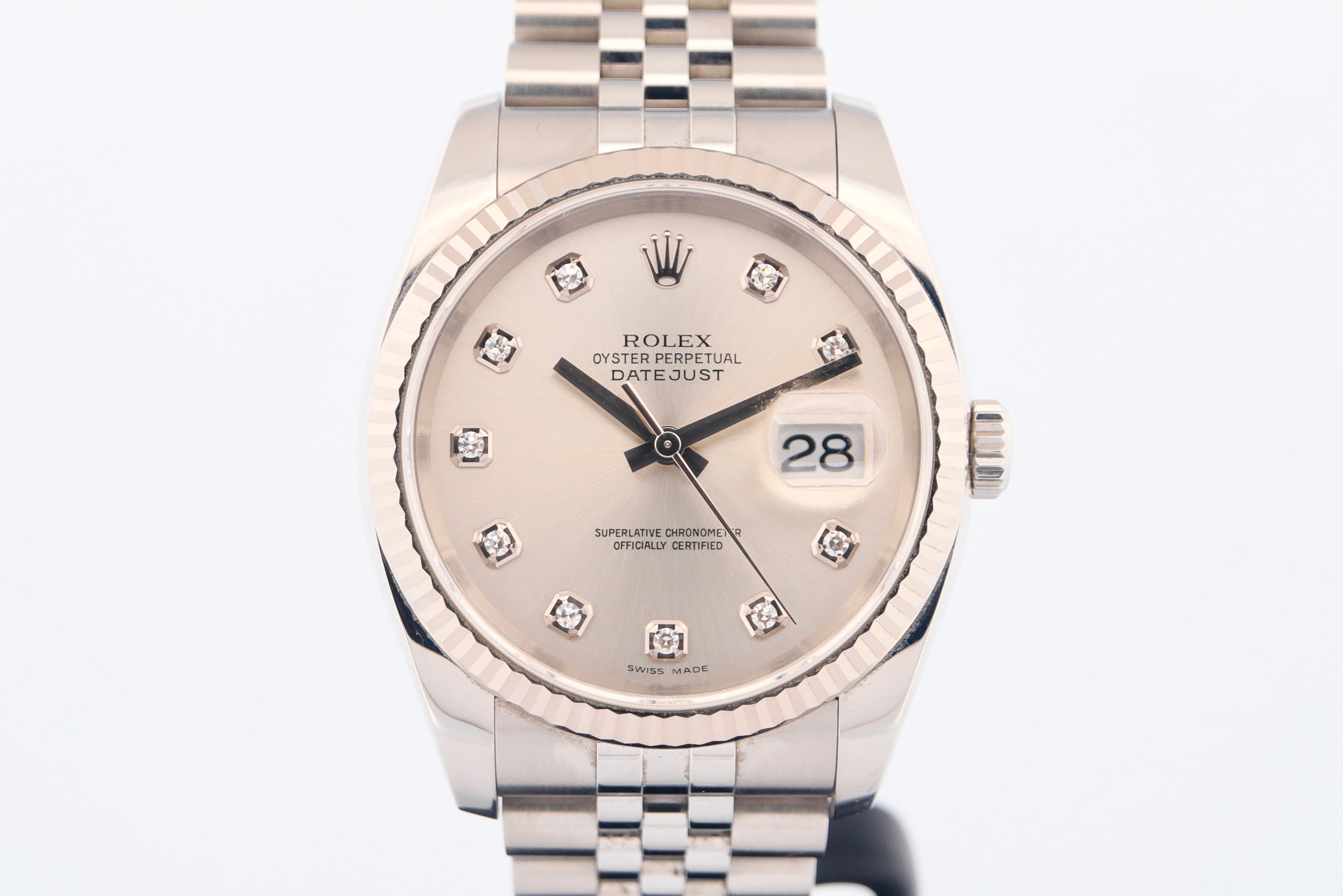Rolex Datejust 36 Diamond Dial