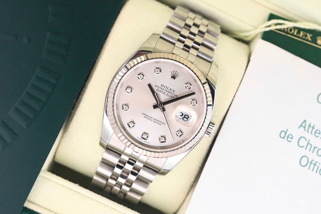 Rolex Datejust 36 Diamond Dial