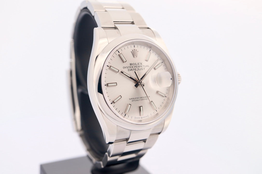 Rolex Datejust 36 Silver Dial