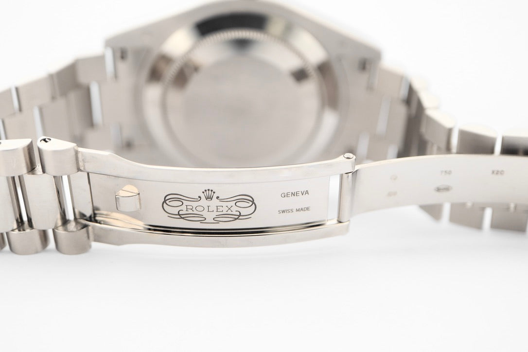 Rolex Day-Date ll White Gold Diamond Dial (2015)