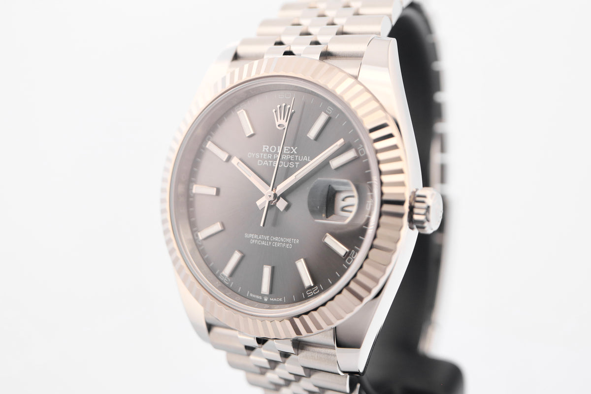Rolex Datejust 41 Rhodium Dial (2024)