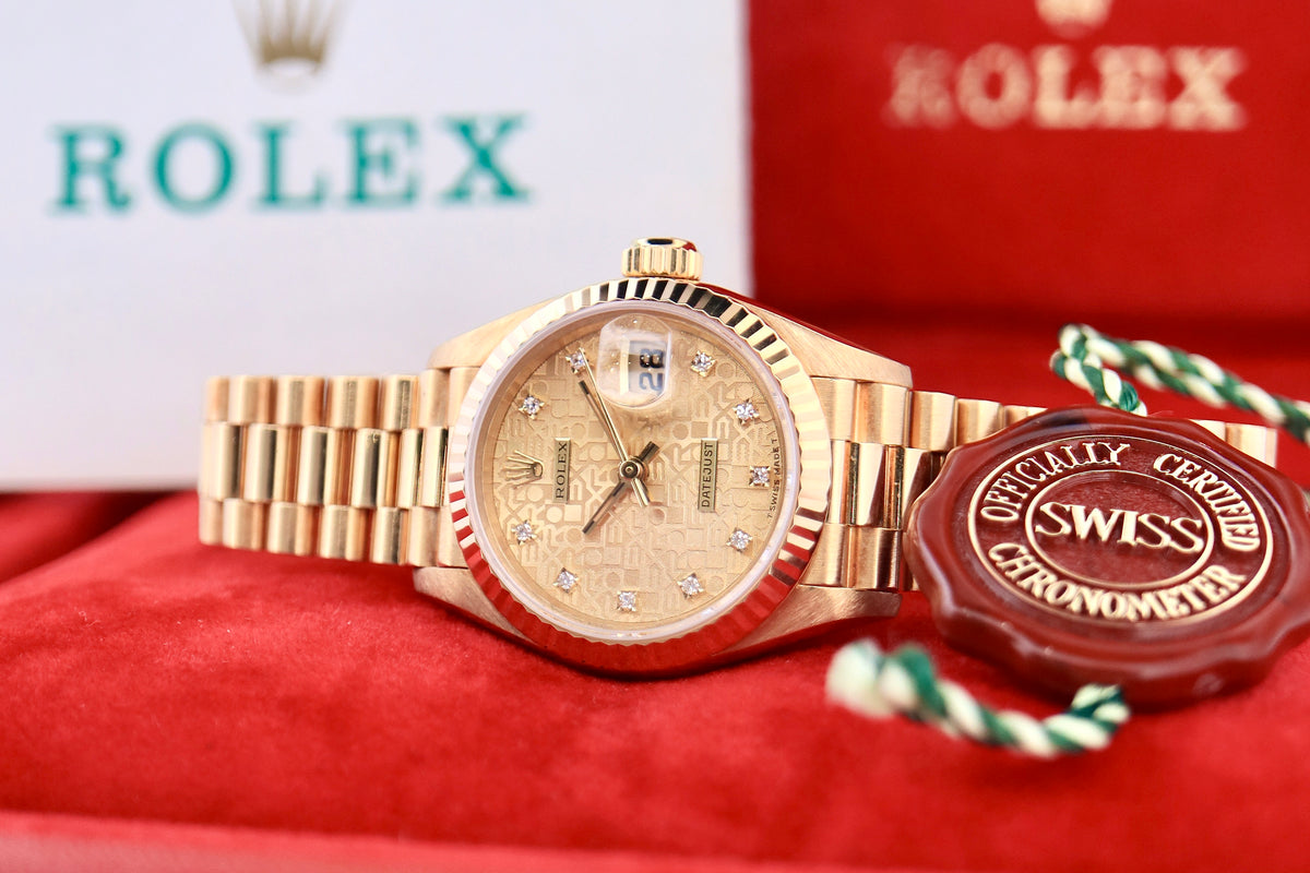 Rolex Datejust 26 in 18ct Yellow Gold