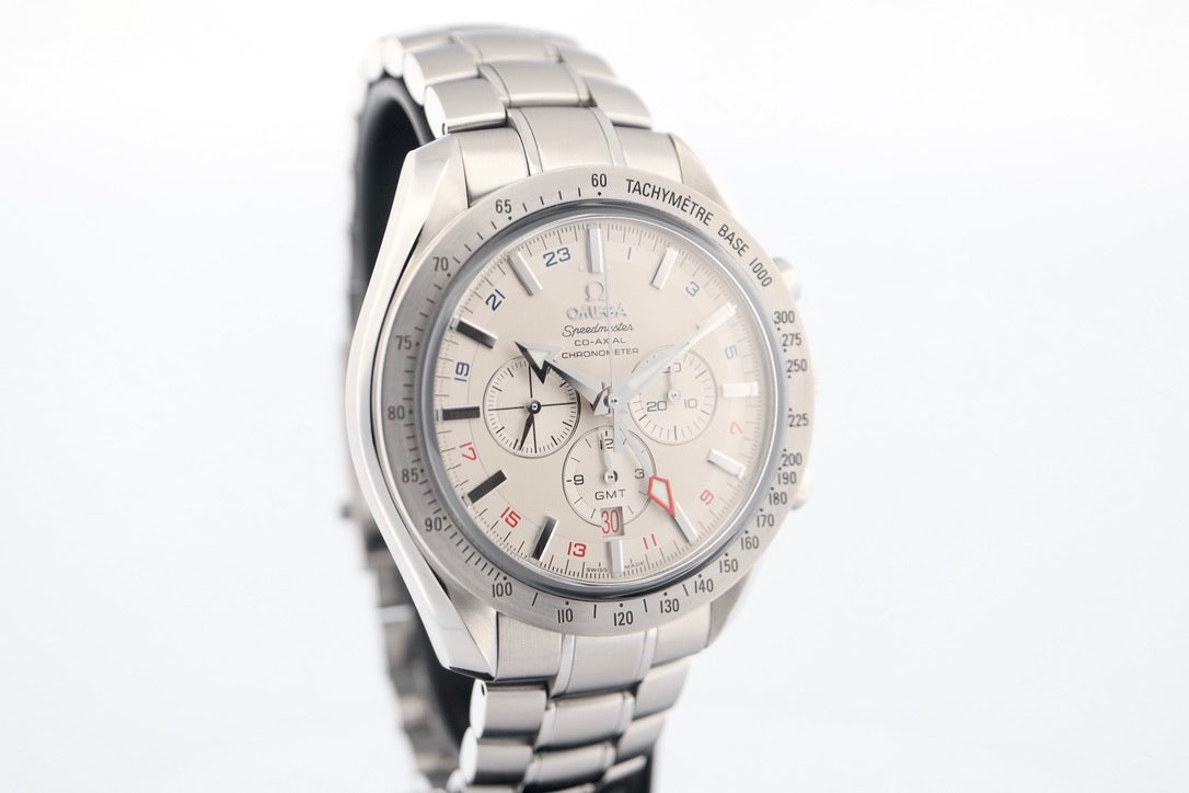 Omega Speedmaster Broad Arrow Co-Axial GMT