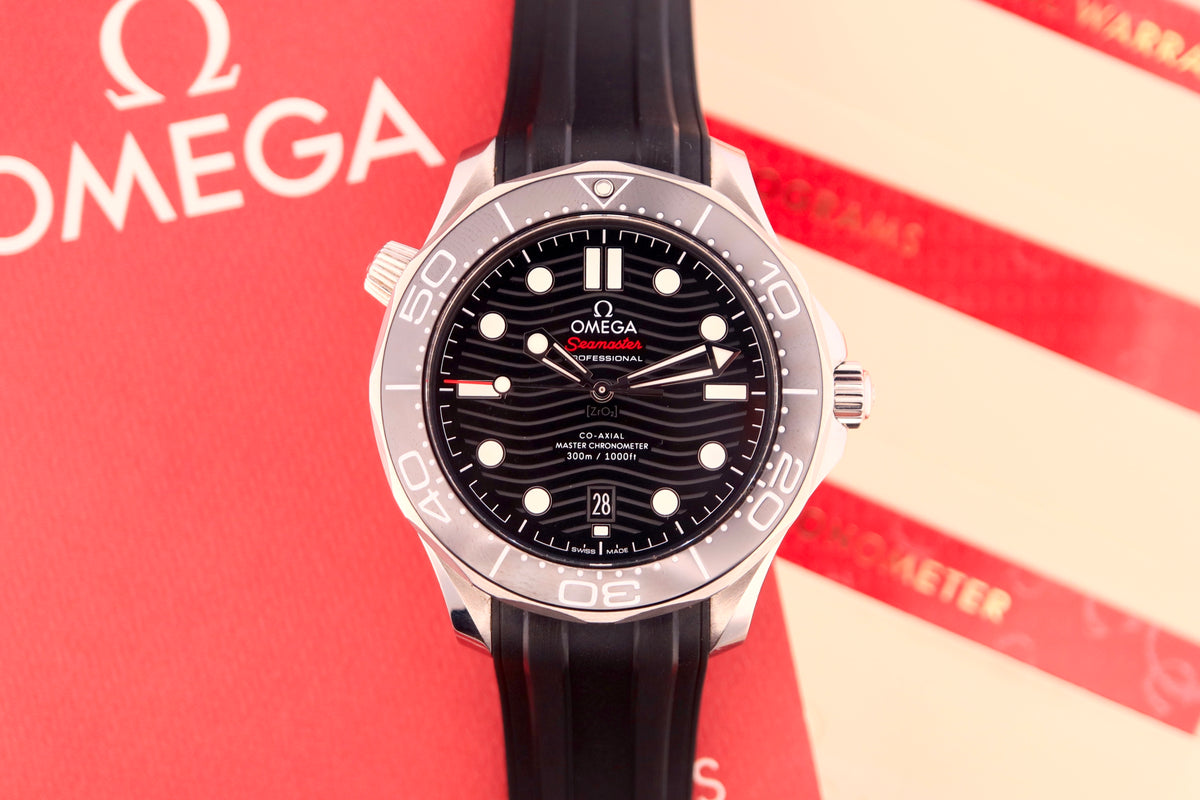 Omega Seamaster Diver 300M Black Dial