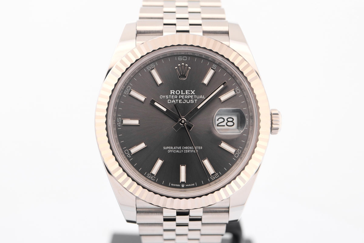 Rolex Datejust 41 Rhodium Dial (2024)