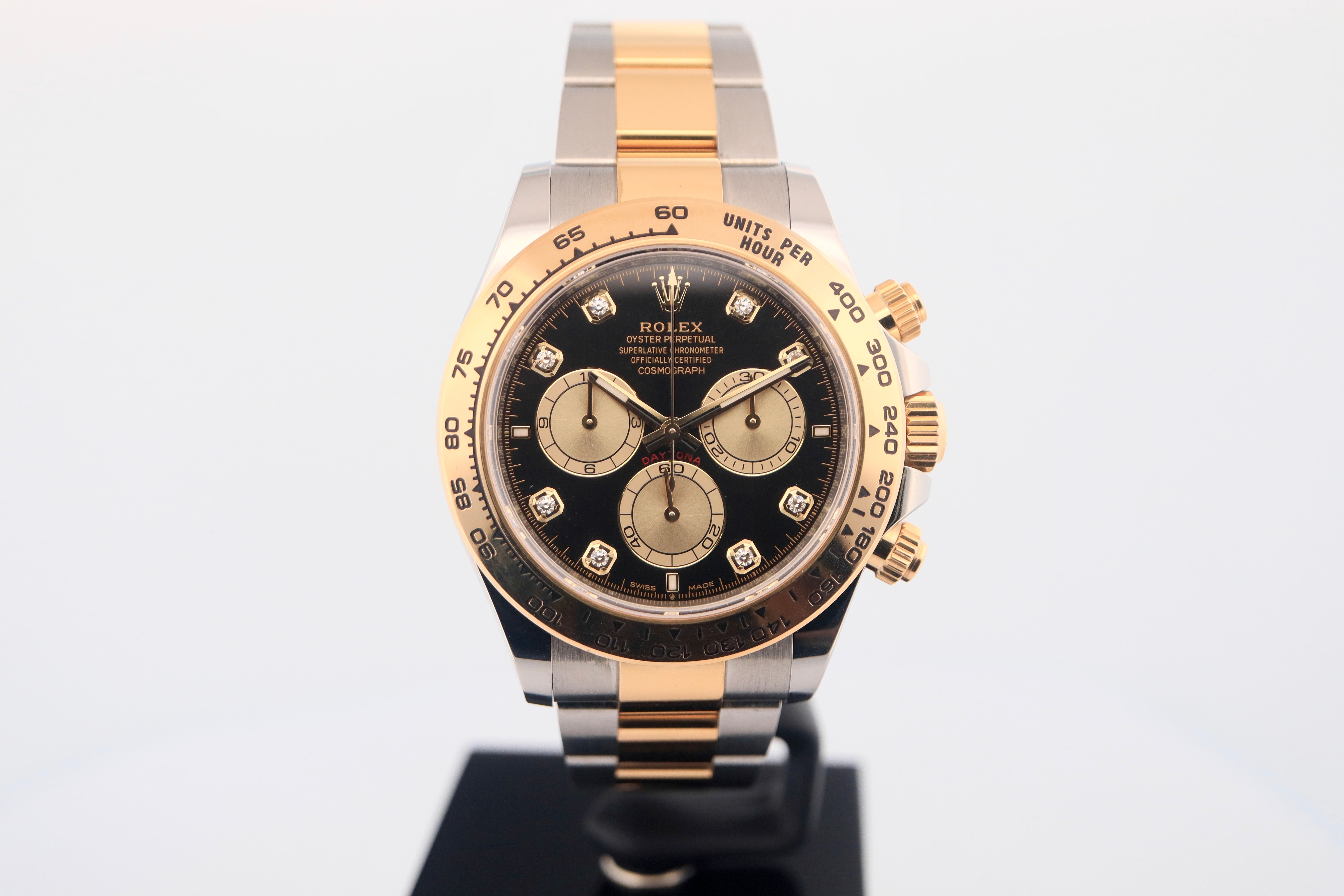 Rolex Cosmograph Daytona "Rolesor" Diamond Set Dial
