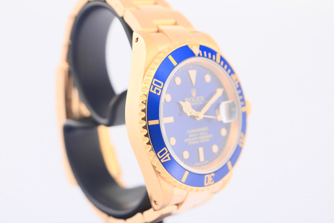 Rolex Submariner Date 16618LB "Bluesy" (2003)
