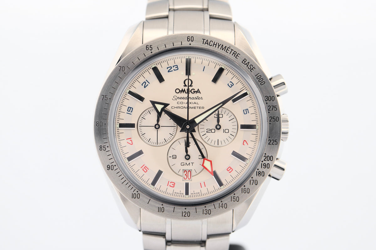Omega Speedmaster Broad Arrow Co-Axial GMT