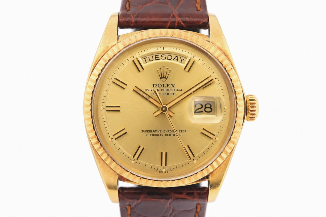 Vintage Rolex Day-Date 36 1803 "Wide Boy" (1972)