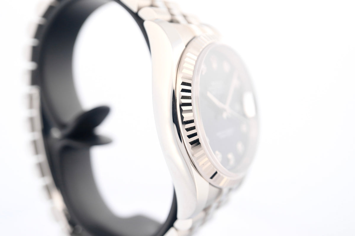 Rolex Datejust 36 Blue Diamond Dial 116234 (2015)