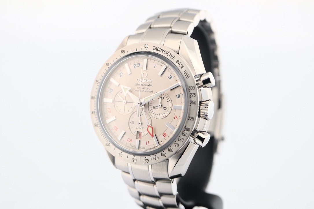 Omega Speedmaster Broad Arrow Co-Axial GMT