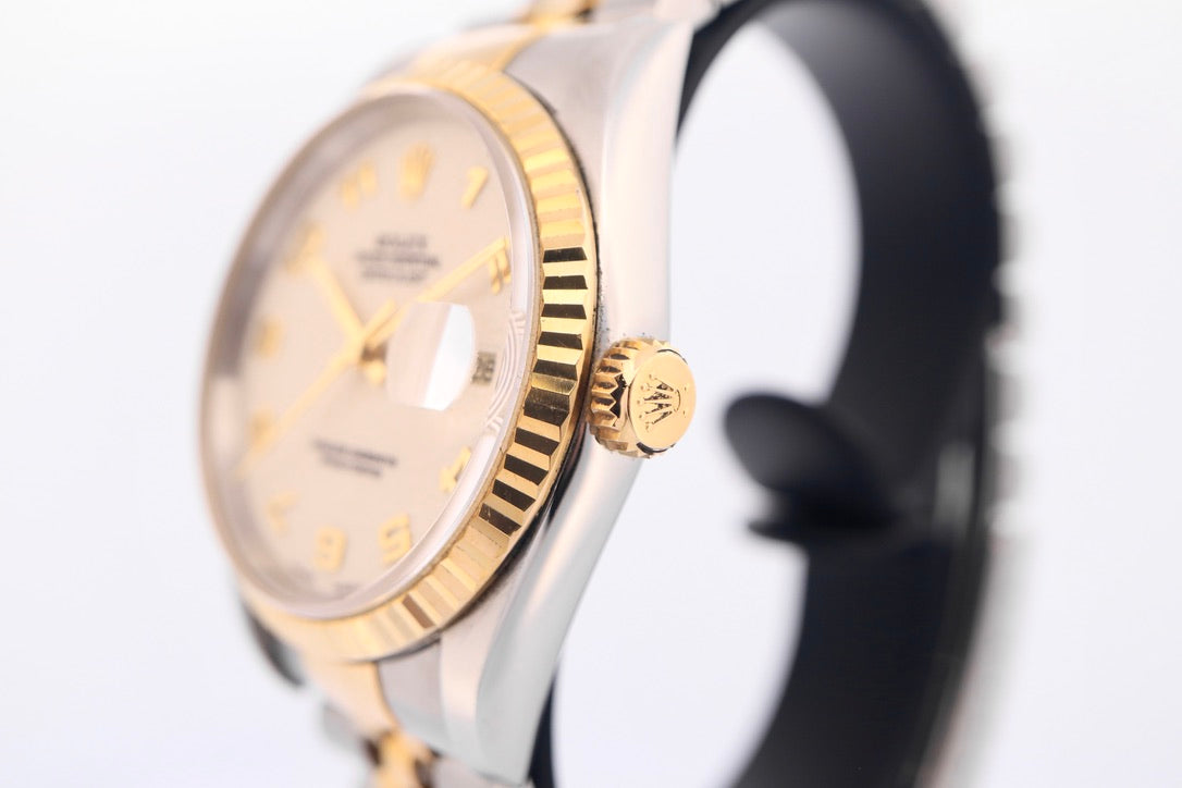 Rolex Datejust 36 Rare Ivory Jubilee Dial