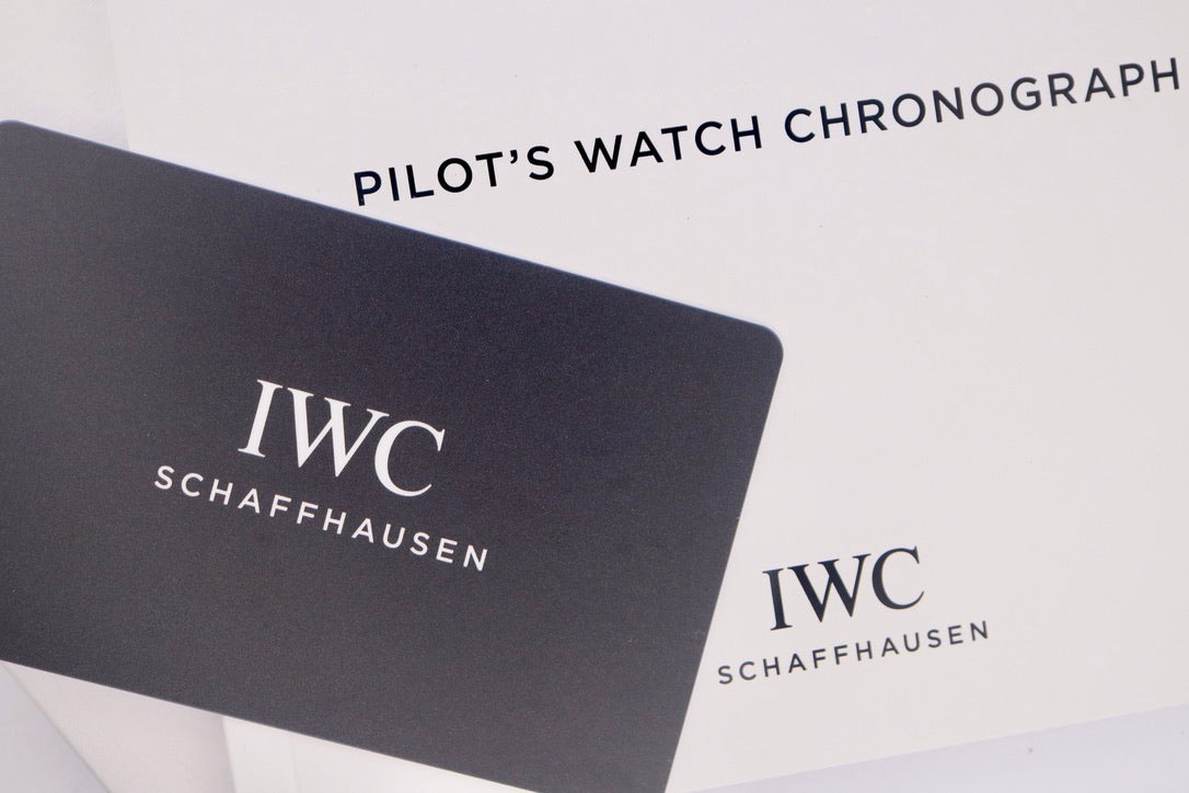Men's IWC Pilot’s Watch Chronograph TOP GUN Edition "Woodland"