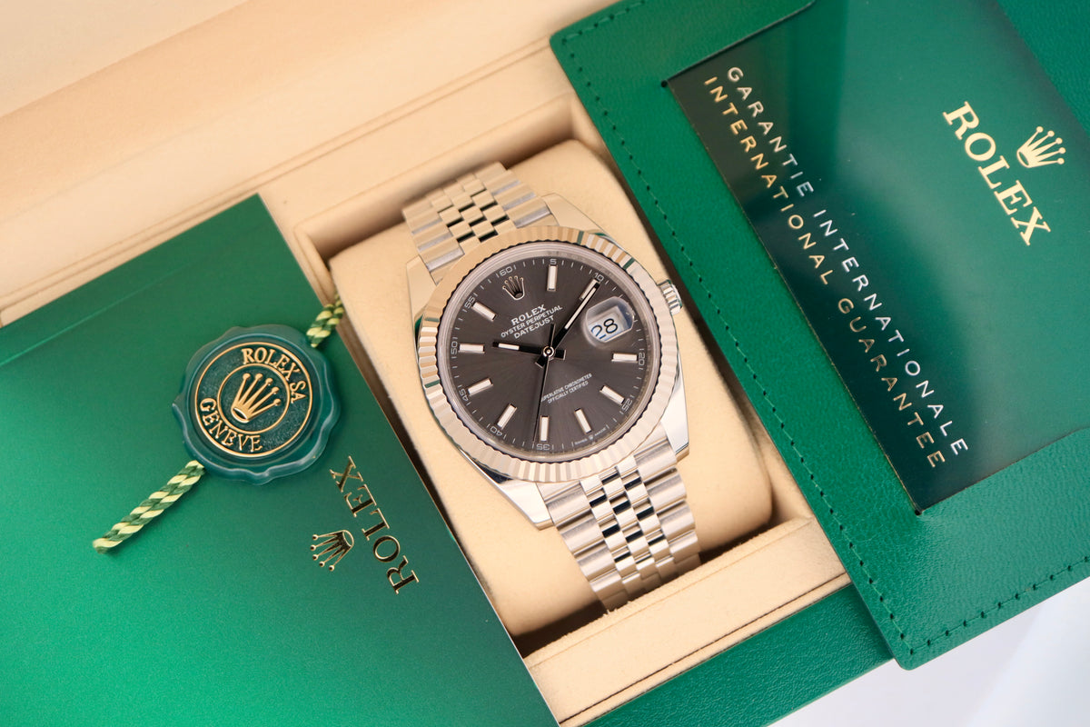 Rolex Datejust 41 Rhodium Dial (2024)