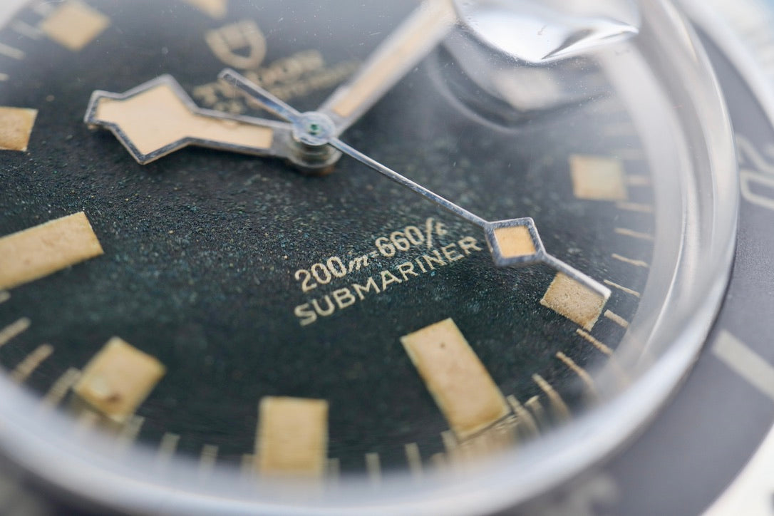 Vintage Tudor Oyster Price Submariner "Snowflake"