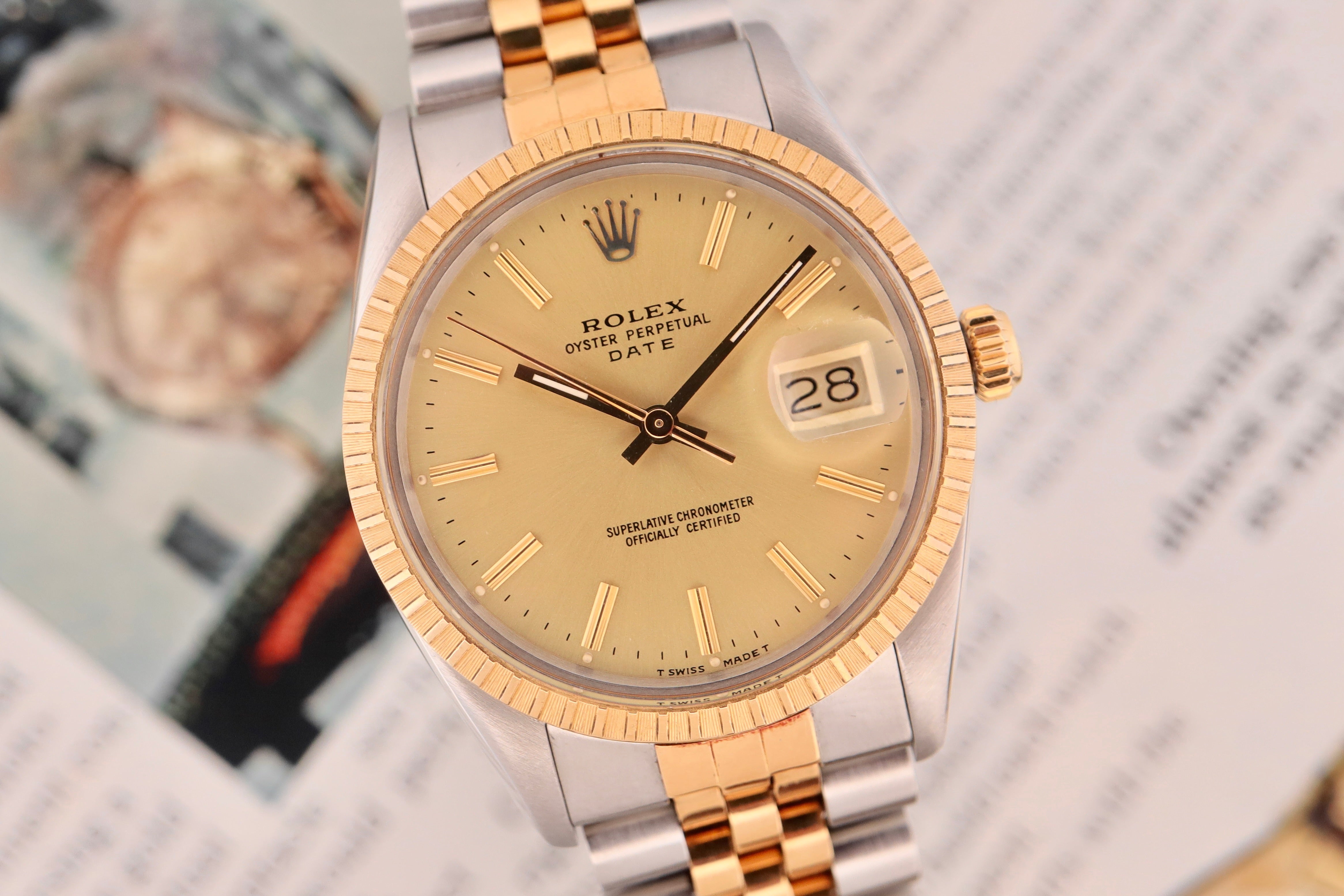 Rolex Oyster Perpetual Date 34