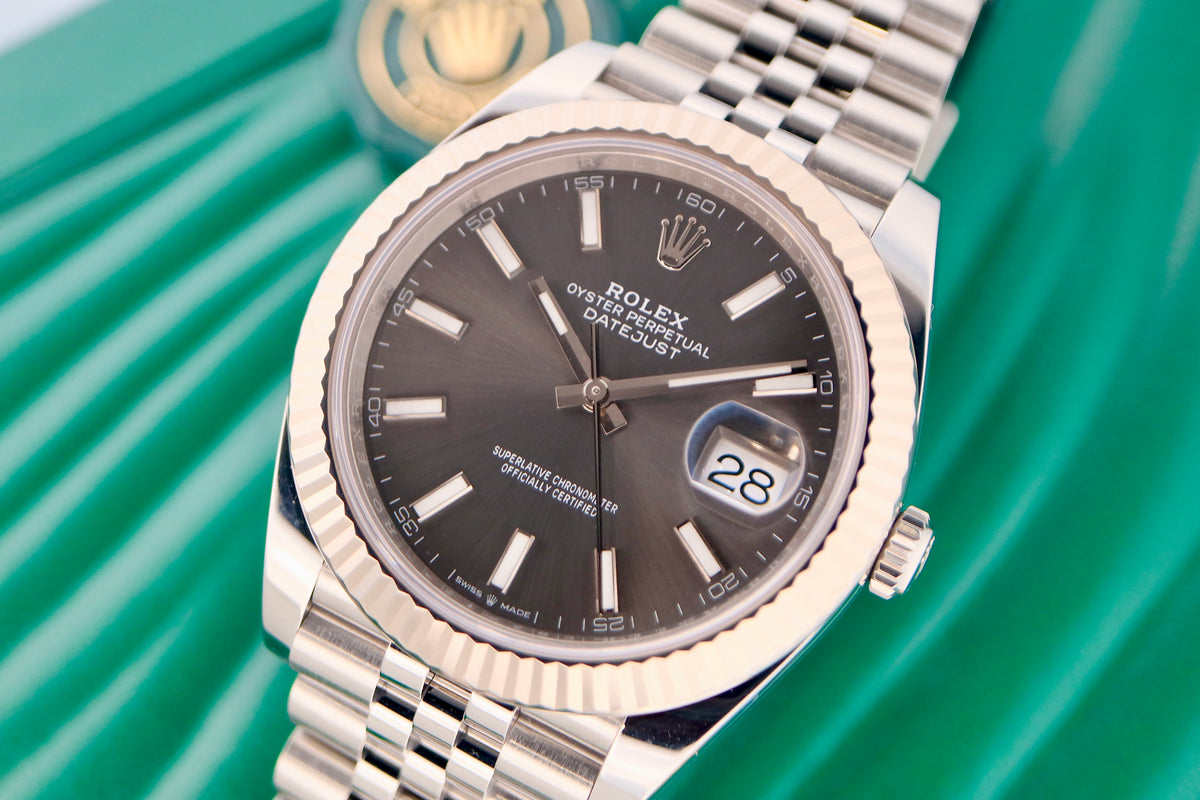 Rolex Datejust 41 Rhodium Dial (2024)
