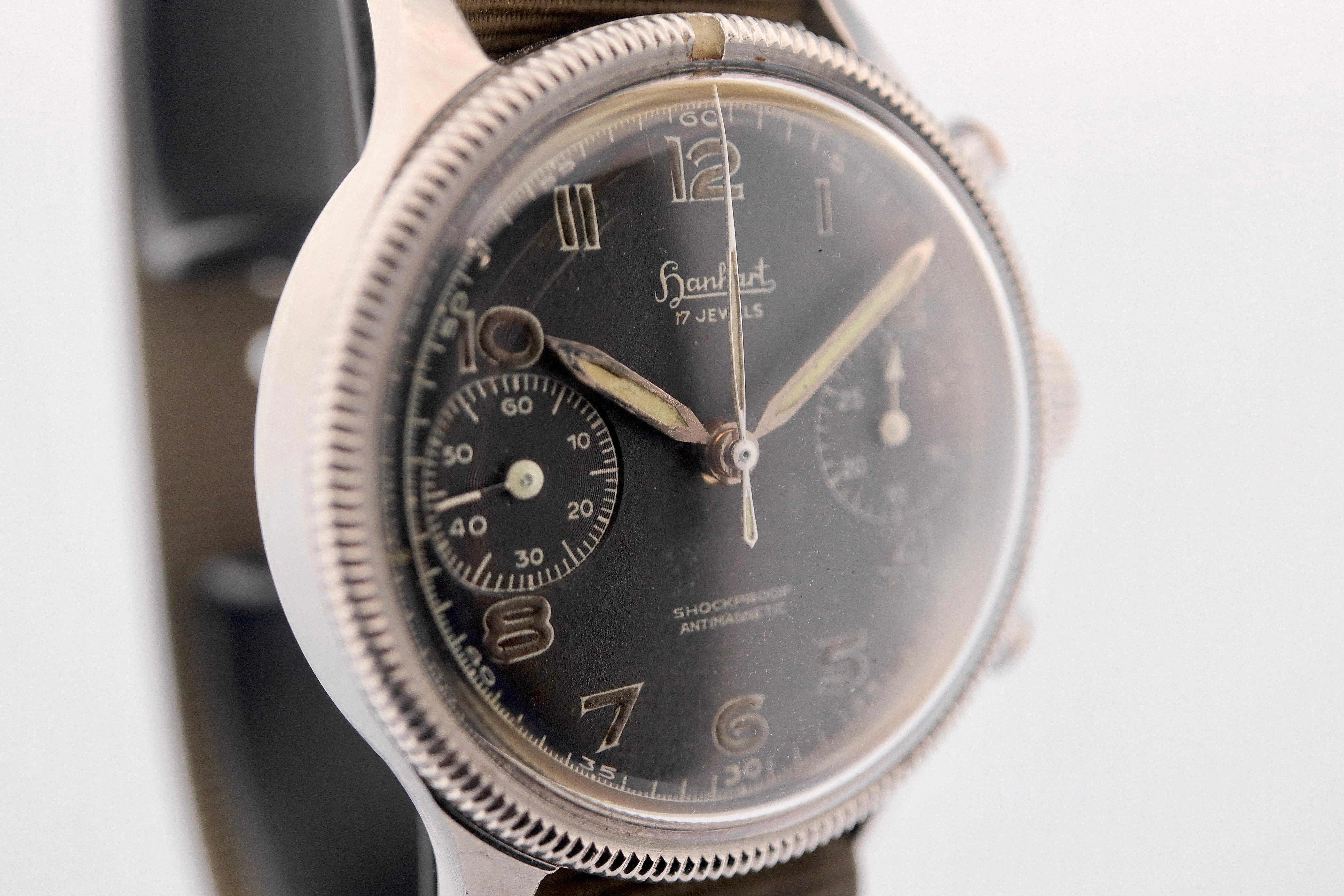 Vintage Hanhart Steve McQueen Chronograph